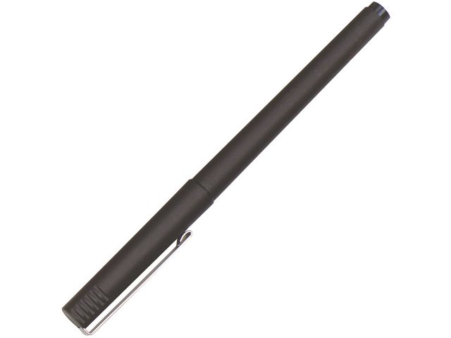 Uni-Ball Kulspetspenna Micro UB-120, tunn spets på 0,5 mm, svart pennkropp, svart bläck | Kontorsmaterial - Pennor - Bläckkulpennor | Kontorsexperten