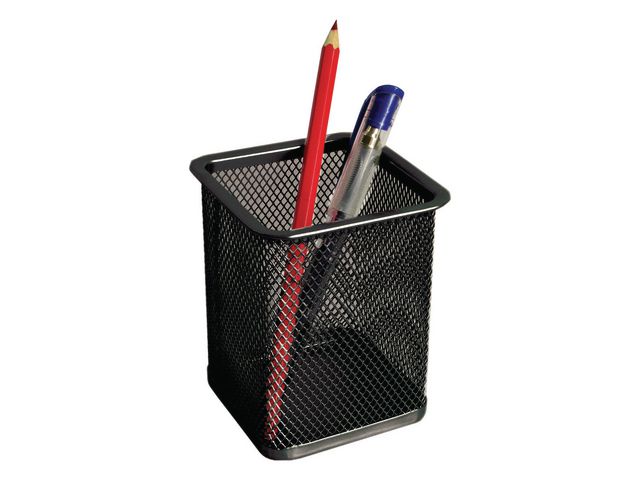 Pennkopp nät metall 80x100mm svart | Kontorsmaterial - Till skrivbordet - Penn och Prylställ | Kontorsexperten