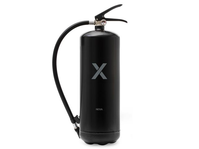 NEXA Brandsläckare pulver 6kg svart 43A | Skyddsutrustning - Brandskydd och säkerhet - Brandsläckare | Kontorsexperten