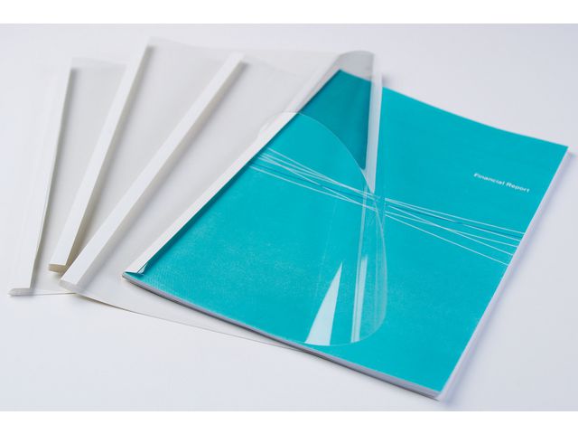 FELLOWES Limbindningsmapp A4 8mm 100/fp | Kontorsmaskiner - Inbindning - Omslag | Kontorsexperten