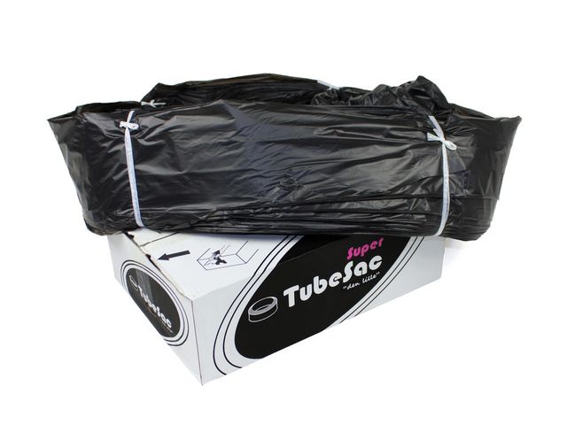 Kassett TubeSac Super 45m svart | Städ och hygien - Påsar och säckar - Kassett - Longopac | Kontorsexperten