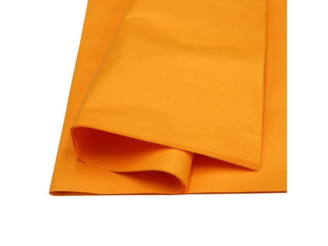 Silkespapper 50X70cm orange 25ark/fp | Skola och förskola - Hobbypapper - Silkespapper | Kontorsexperten