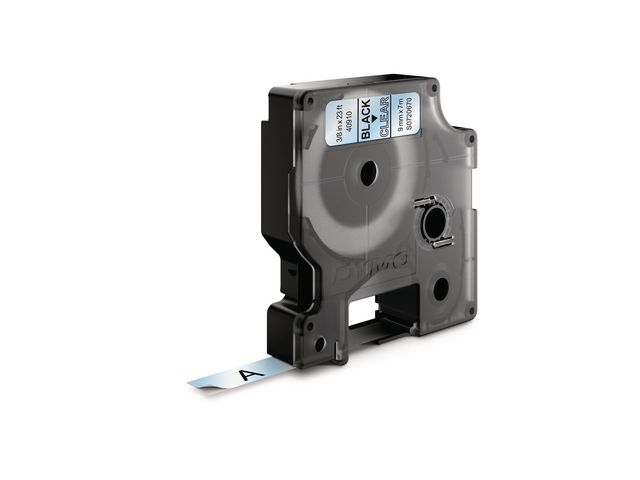 Dymo Tape D1 9mm svart på klar | Kontorsmaskiner - Märkmaskiner och tape - Tape - Dymo D1 | Kontorsexperten