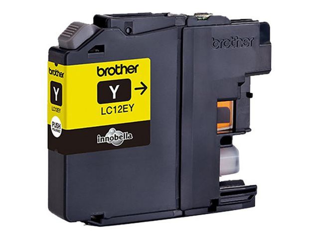 Brother Toner LC12Y Gul | Toner och bläck - Tonerkassetter - Toner Brother | Kontorsexperten