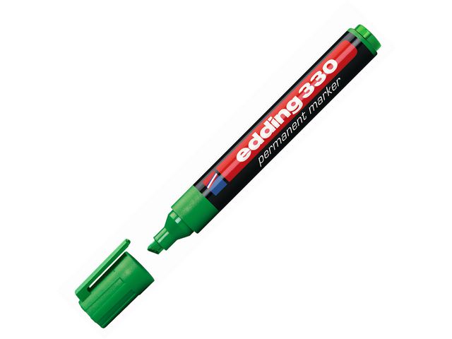 edding Märkpenna Edding 330 grön | Kontorsmaterial - Pennor - Märkpennor - Skuren spets | Kontorsexperten