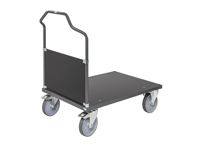 Plattformsvagn Ergonomisk 1090x700mm | Emballage och lagerutrustning - Lagerutrustning - Vagnar | Kontorsexperten