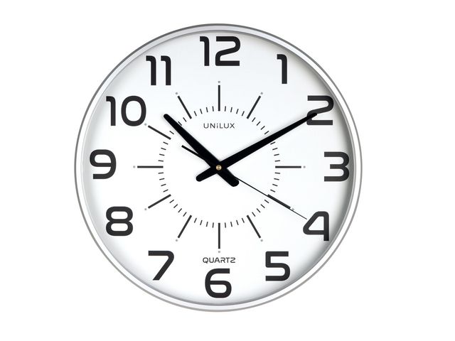 Unilux Väggur maxi 37,5cm svart | Kontorsmöbler och inredning - Väggur - Väggur | Kontorsexperten