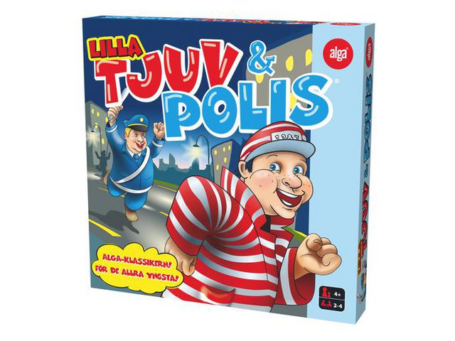 Spel Lilla Tjuv och Polis | Skola och förskola - Lekmaterial - Spel - Från 3 - 4 år | Kontorsexperten