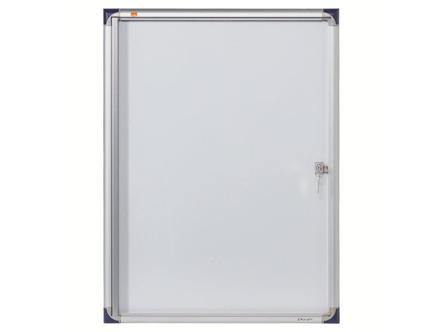 Produktfoto för Nobo Glasskåp extra tunt magnetisk 4xA4