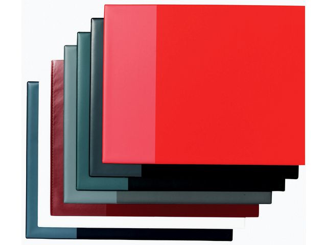 Produktfoto för Skrivunderlägg 53x40 cm med ficka svart