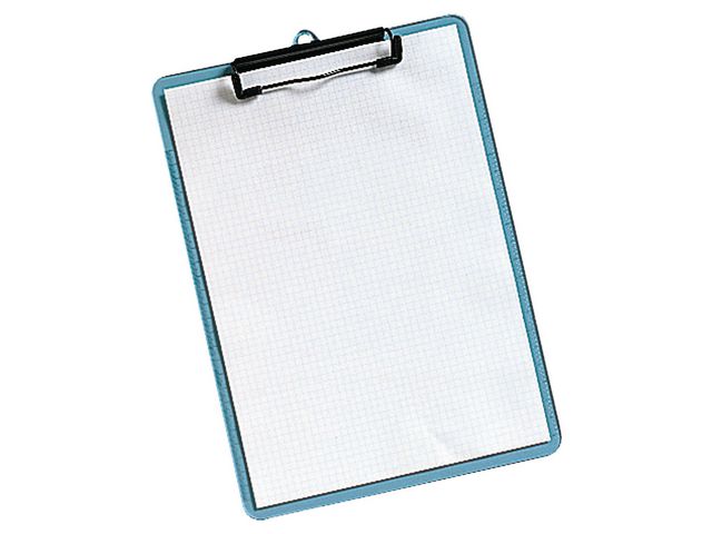 Produktfoto för Blockhållare A4 transparent blå
