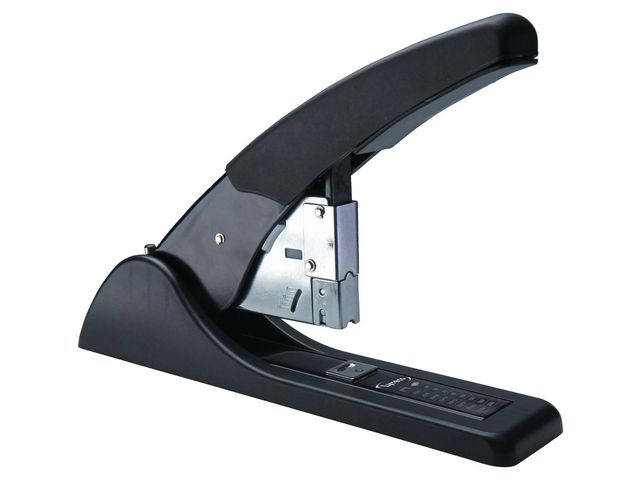 Lyreco Blockhäftare HD200 ljusgrå/svart | Kontorsmaterial - Till skrivbordet - Blockhäftare | Kontorsexperten