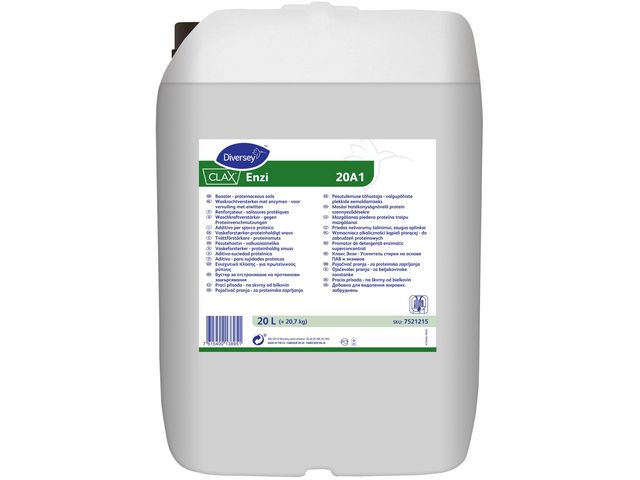 CLAX Tvättförstärkare Enzi 20A1 20L | Städ och hygien - Tvättmedel och klädvård - Tvättmedel | Kontorsexperten