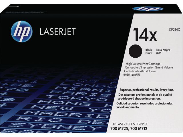 HP Toner CF214X 14X 17,5K Svart | Toner och bläck - Tonerkassetter - Toner HP | Kontorsexperten
