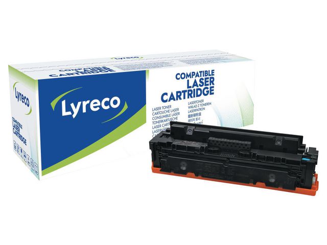 Lyreco Toner HP CF411X Cyan | Toner och bläck - Tonerkassetter - Toner Lyreco | Kontorsexperten
