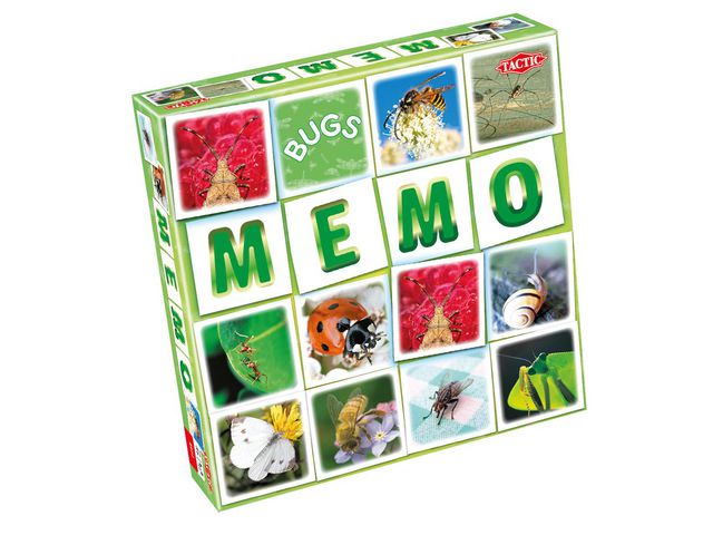 TACTIC Memory småkryp | Skola och förskola - Lekmaterial - Spel - Från 3 - 4 år | Kontorsexperten