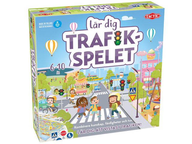 TACTIC Spel Lär dig Trafikspelet från 6år | Skola och förskola - Lekmaterial - Spel - Från 5 - 6 år | Kontorsexperten
