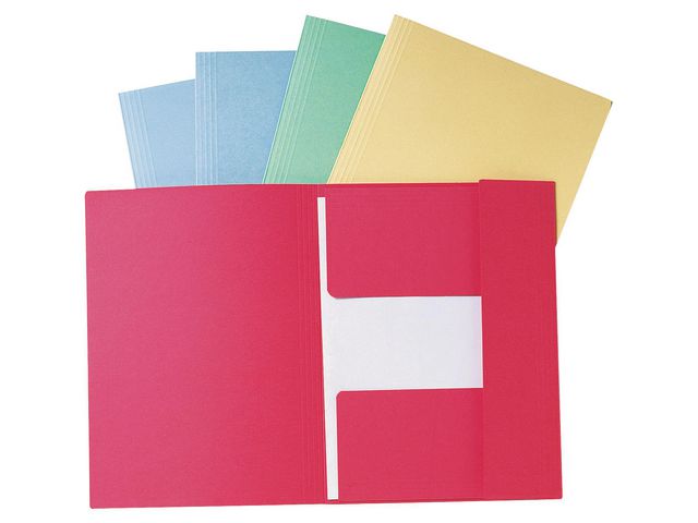 Lyreco Mapp 3-klaff A4 280g grön 50/fp | Kontorsmaterial - Mappar och plastfickor - Mappar övriga | Kontorsexperten