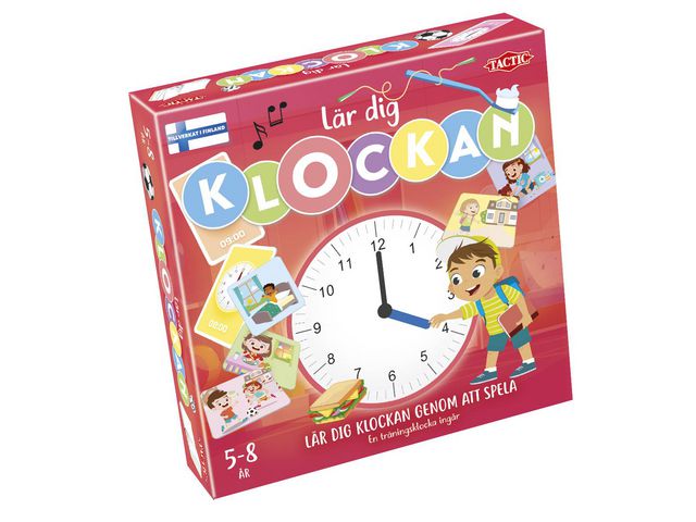 Produktfoto för Tactic Lär dig klockan
