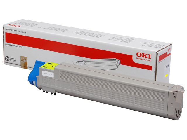 OKI Toner C931 45536413 Gul | Toner och bläck - Tonerkassetter - Toner OKI | Kontorsexperten
