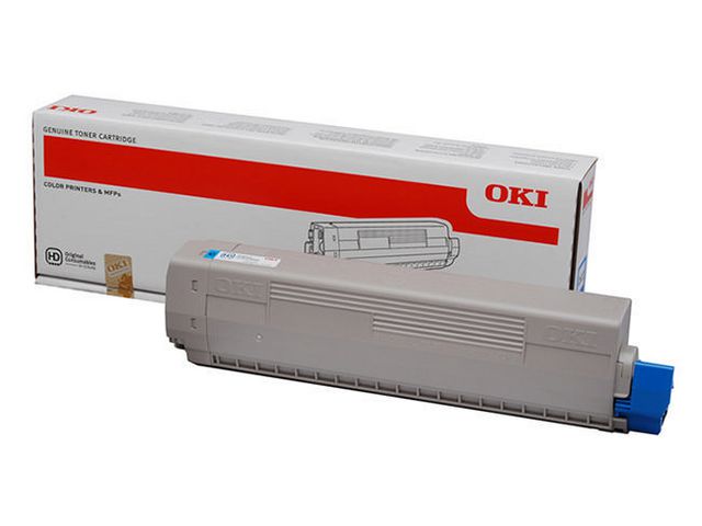 OKI Toner C931 45536415 Cyan | Toner och bläck - Tonerkassetter - Toner OKI | Kontorsexperten