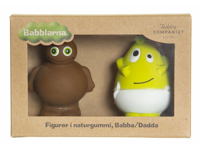 Babblarna Babba, Dadda naturgummi 2/fp | Skola och förskola - Lekmaterial - Förskolelek | Kontorsexperten