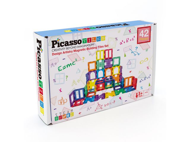 PICASSOTILES Picasso magnetset Artistry 42 delar | Skola och förskola - Lekmaterial - Bygglek, konstruktion och mosaik | Kontorsexperten