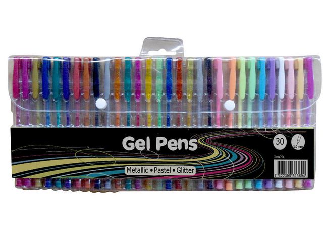 Gelpenna 30/fp | Skola och förskola - Pennor och tillbehör - Fiberpennor - Special | Kontorsexperten