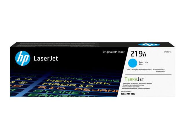 Alternativ bild 0 för Hp Toner Cyan 219a 1.2k - Clj 3302/3202