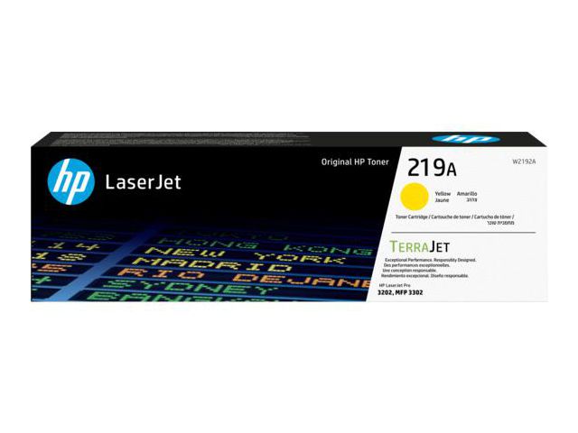 Alternativ bild 0 för Hp Toner Gul 219a 1.2k - Clj 3302/3202