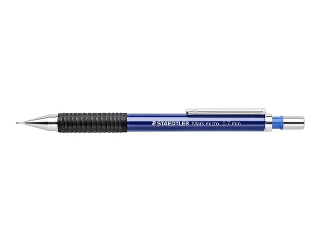 Staedtler Mars Stiftpenna, Mars Micro, 0,7 mm B-stift, pennkropp med greppzon, blå | Kontorsmaterial - Pennor - Stiftpennor | Kontorsexperten