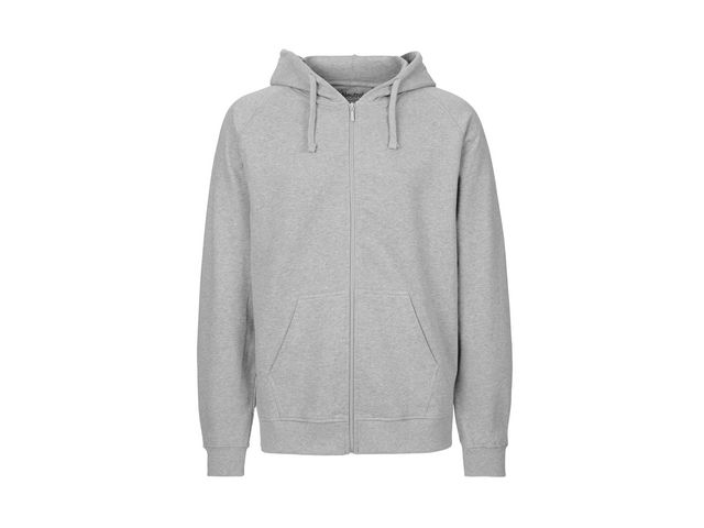 Neutral® Hoodie zip O63301 herr grå 3XL | Arbetskläder - Arbetströjor - Hoodies och luvtröjor | Kontorsexperten