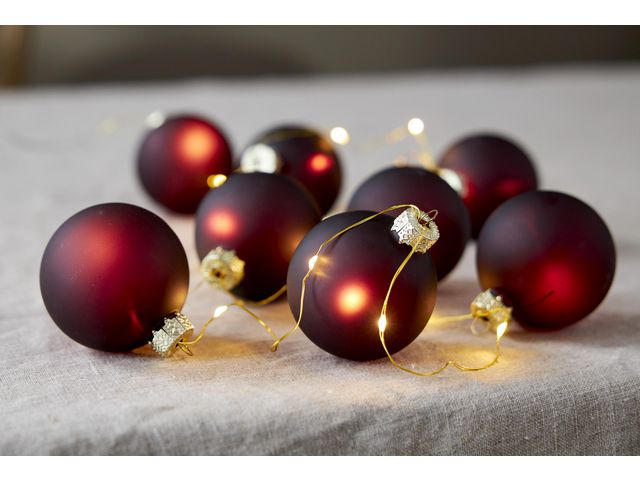 STAR TRADING Ljusslinga Bliss 160cm röd | Kontorsmöbler och inredning - Lampor och belysning - Dekorationsbelysning | Kontorsexperten