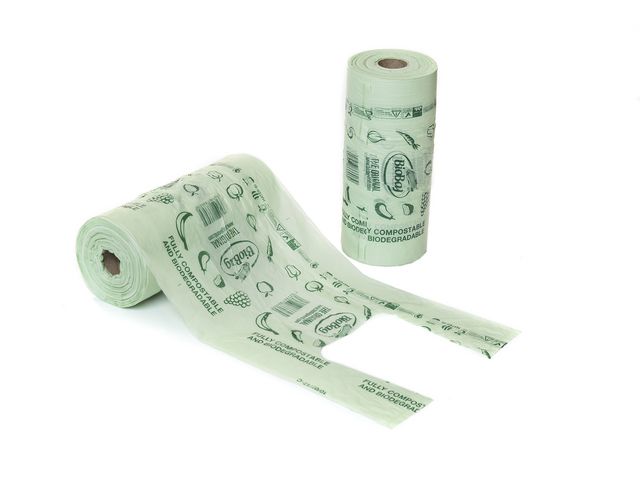 BioBag Fruktpåse 6L 300/rl | Kök och servering - Plast och fryspåsar - Plastpåsar | Kontorsexperten