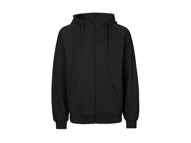 Neutral® Hoodie zip O63301 herr svart 3XL | Arbetskläder - Arbetströjor - Hoodies och luvtröjor | Kontorsexperten