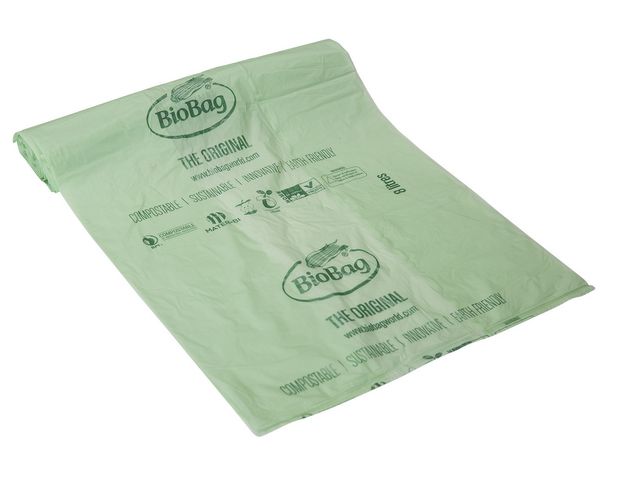 BioBag Papperskorgspåse 8L 25/rl | Städ och hygien - Påsar och säckar - Papperskorgspåsar | Kontorsexperten