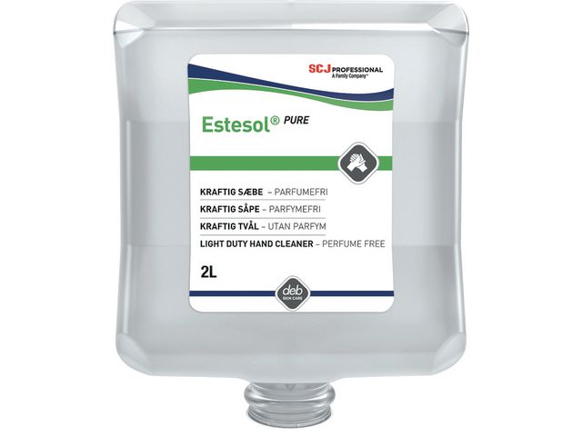 SC Johnson PPROFESSIONAL Tvål Pure, oparfymerad 2L | Städ och hygien - Tvål och hygien - Hygiensystem - Deb | Kontorsexperten