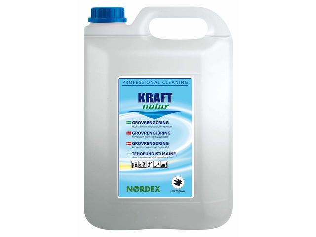 NORDEX Grovrengöring Kraft Nature, utan parfym, 5l | Städ och hygien - Rengöringsmedel - Grovrent | Kontorsexperten