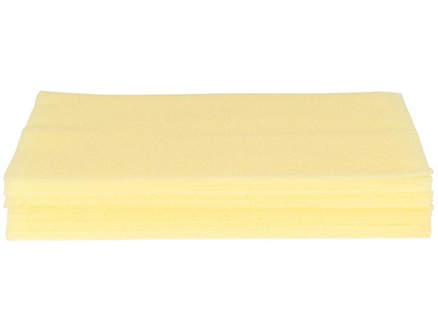 ABENA Tvättlapp skum, 100ark, 190 mm, gula 100/fp | Städ och hygien - Tvål och hygien - Tvättlappar | Kontorsexperten