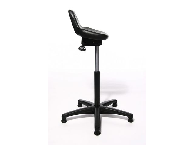 TOPSTAR Standstar pall i polyuretan, 55-81 cm hög, svart | Kontorsmöbler och inredning - Stolar och sittmöbler - Sadelstolar | Kontorsexperten