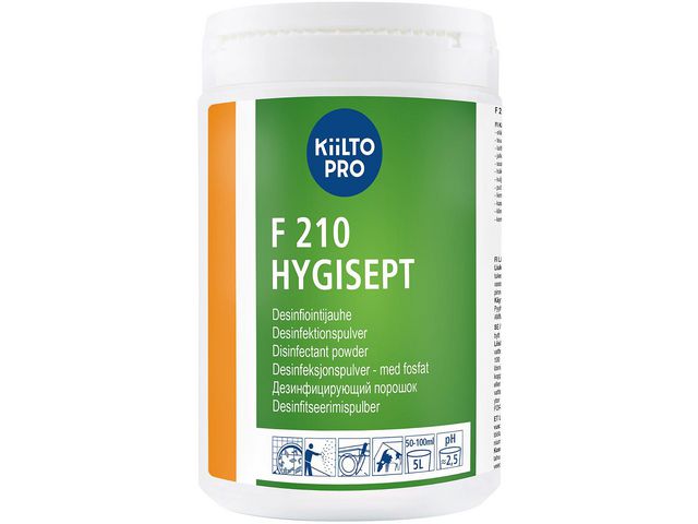 KiiLTO PRO Ytdesinfektion F210 Hygisept 1kg | Städ och hygien - Desinfektionsmedel - Ytdesinfektion | Kontorsexperten