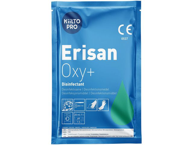 KiiLTO PRO Ytdesinfektion Erisan Oxy+ 50/fp | Städ och hygien - Desinfektionsmedel - Desinfektionsservetter | Kontorsexperten
