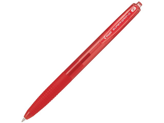 Pilot Kulpenna Super Grip, Fine, 0,7 mm, röd | Kontorsmaterial - Pennor - Kulpennor | Kontorsexperten