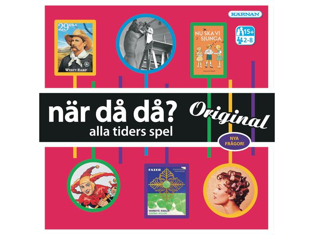 KÄRNAN Spel När då då | Skola och förskola - Lekmaterial - Sällskapsspel | Kontorsexperten