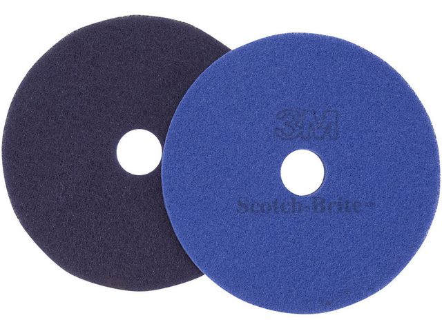 Scotch-Brite Polerrondell Diamond Plus för golvrengöring, 330 mm, lila | Städ och hygien - Städmaskiner - Rondeller - Scotch-Brite | Kontorsexperten