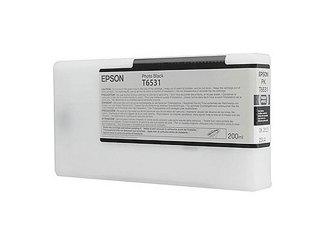 Epson Bläckpatron, T6531, fotosvart, singelförpackning, C13T653100 | Toner och bläck - Bläckpatroner - Bläckpatroner Epson | Kontorsexperten