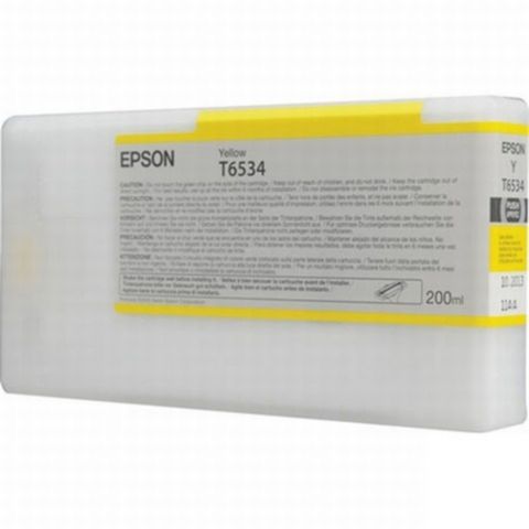 Epson Bläckpatron, T6534, gul, singelförpackning, C13T653400 | Toner och bläck - Bläckpatroner - Bläckpatroner Epson | Kontorsexperten