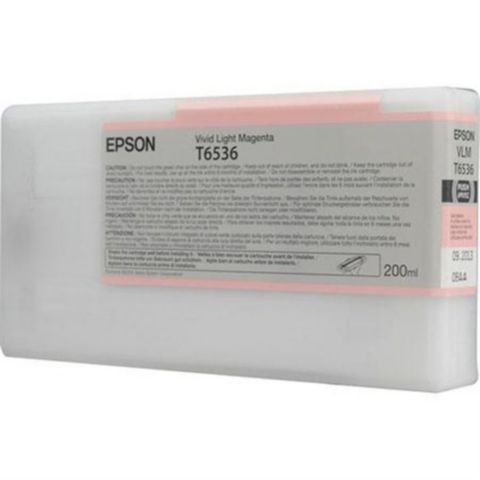 Epson Bläckpatron, T6536, levande ljus magenta, singelförpackning, C13T653600 | Toner och bläck - Bläckpatroner - Bläckpatroner Epson | Kontorsexperten