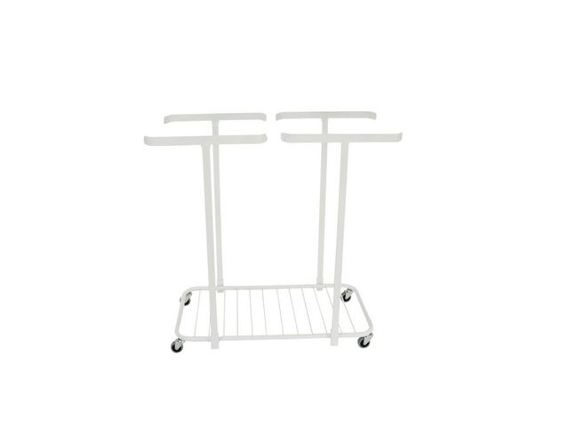 Säckvagn dubbel 100-125L med 4 hjul | Städ och hygien - Avfallshantering och källsortering - Säckstativ | Kontorsexperten