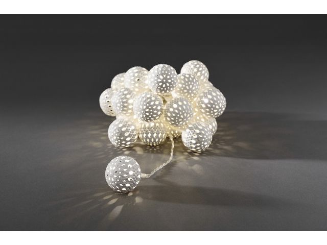 KONSTSMIDE Ljusslinga 24 varmvit LED vit 3m | Kontorsmöbler och inredning - Lampor och belysning - Ljusslingor | Kontorsexperten